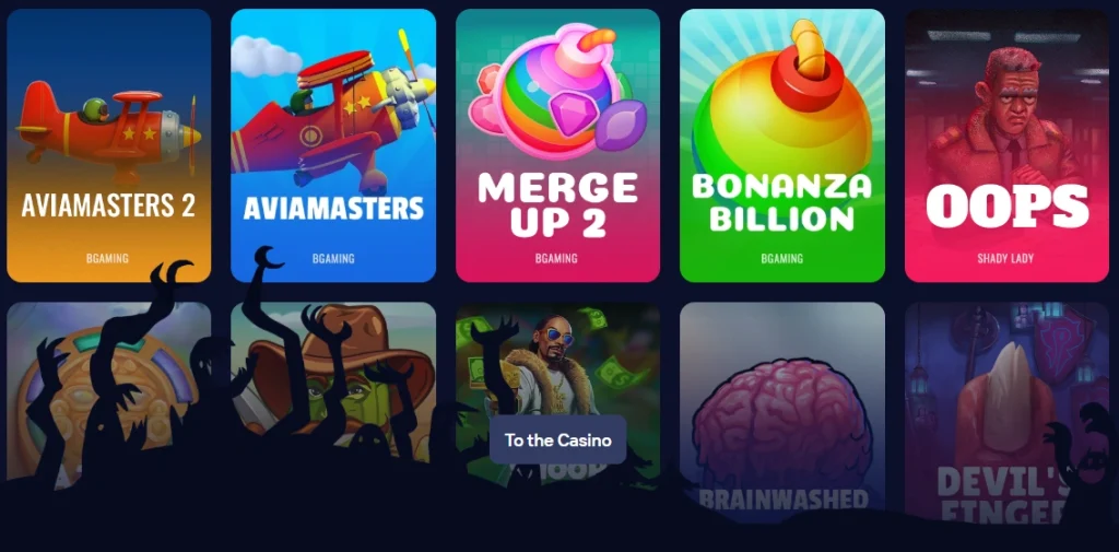 Voorbeeld van een affiliate-landingspagina voor Lamba casino